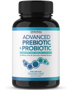 Havasu Advanced Prebiotics Probiotics Digestive Support 60 Veggie Caps