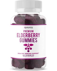 Havasu Premium Elderberry 60 Gummies Immune Support Supplement