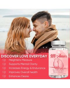 Hawaiian Vitamins Mi Amor Performance Enhancer Daily Supplement 60 Cap - supplemynts.com