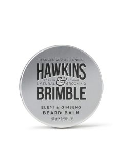 Hawkins Brimble Beard Balm 50g Natural Ingredients Elemi Ginseng - supplemynts.com