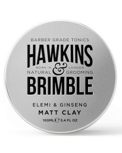 Hawkins Brimble Matt Clay 100ml Light Medium Hold Hair Styling - supplemynts.com