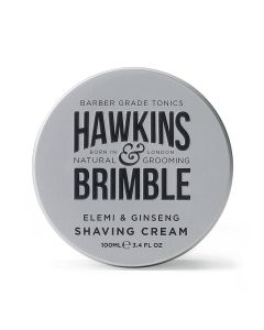Hawkins Brimble Shaving Cream 100ml Finest Ingredients Nice Aroma