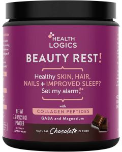 Health Logics Beauty Rest Healthy Skin Hair Nail 7.9 Oz Chocolate