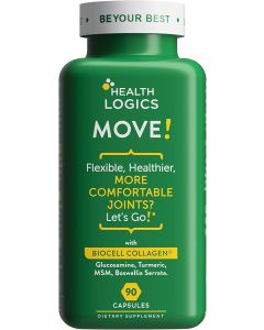 Health Logics Move BioCell Collagen 90 Caps Joint Support Supplement