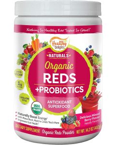 Healthy Delights Organic Reds Probiotics Powder Antioxidant Superfood
