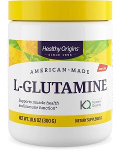Healthy Origins L Glutamine Powder 300g Muscle Immune Support - supplemynts.com