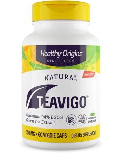 Healthy Origins Teavigo 150 mg Green Tea Extract 60 Veggie Capsules - supplemynts.com