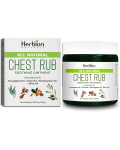 Herbion Naturals Chest Rub Soothing Ointment 100g Reduces Muscle Aches - supplemynts.com