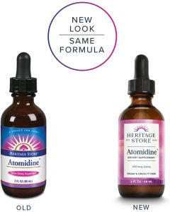 Heritage Store Atomidine 450mcg Liquid Iodine Drops 2 Oz Vegan - supplemynts.com