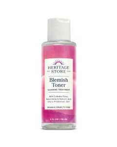 Heritage Store Blemish Toner Clearing Acne Treatment 4 Oz Vegan - supplemynts.com