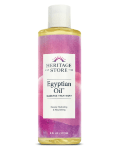 Heritage Store Egyptian Oil Massage Treatment Nourishing 8 Oz - supplemynts.com