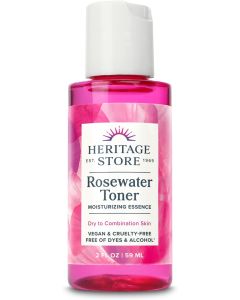 Heritage Store Rosewater Toner Moisturizing Essence Free of Alcohol
