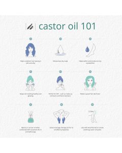 Home Health Castor Oil Cold Pressed Non GMO Paraben Free Vegan