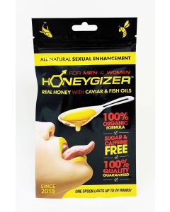 Honeygizer Spoon Real Honey Caviar Fish Oil Male Enhancer - supplemynts.com