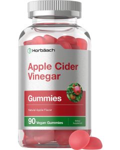 Horbaach Apple Cider Vinegar 90 Vegan Gummies Gluten Free - supplemynts.com