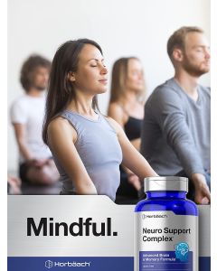 Horbaach Brain Neuro Support Complex Memory Formula 120 Vegetarian Cap