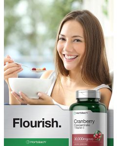 Horbaach Cranberry Concentrate 30000mg Vitamin C 150 Caps Gluten Free - supplemynts.com