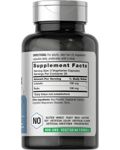 Horbaach Luteolin Complex 200 mg Nervous System Supplement 50 Caps