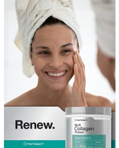 Horbaach Multi Collagen Powder 16 oz Unflavored Gluten Free - supplemynts.com