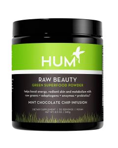 Hum Raw Beauty Superfood Greens Powder 8.5 Oz Flavored - supplemynts.com