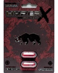 Hyper X 4000 Red Male Sexual Performance Enhancer 2 Pill Pack - supplemynts.com