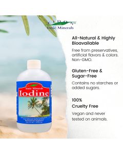 Iodine Dietary Supplement 18 Oz Eidon Ionic Minerals Sugar Free - supplemynts.com