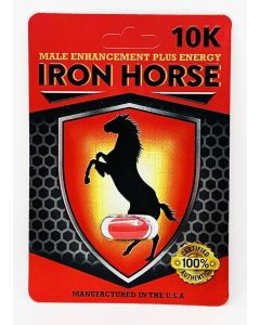 Iron Horse 10k Male Enhancement Energy Supplement Pill - supplemynts.com