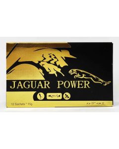 Jaguar Power 12 Sachets 15g Male Enhancement Honey Sachet - supplemynts.com