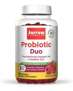 Jarrow Formulas Probiotic Duo Healthy Gut Support 90 Gummies
