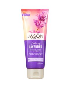 Jason Calming Lavender Hand Body Lotion 8 Oz Cruelty Free Vegan