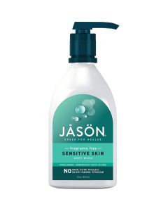 Jason Fragrance Free Sensitive Skin Body Wash 30 Oz Hypoallergenic - supplemynts.com
