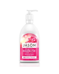 Jason Invigorating Rosewater Hand Soap 16 Oz No Parabens Vegan