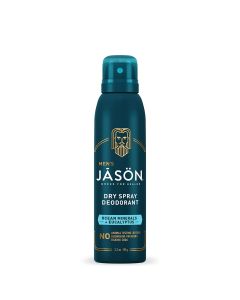Jason Men Dry Spray Deodorant 3.2 Oz No Aluminum Parabens Petrolatum