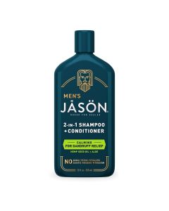 Jason Men Men’s 2 In 1 Shampoo Conditioner 12 Oz No Animal Testing