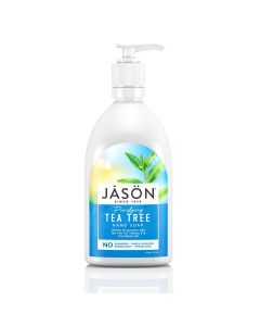 Jason Purifying Tea Tree Hand Soap 16 Oz No Animal Testing Vegan - supplemynts.com