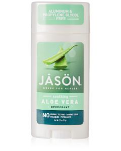Jason Soothing Aloe Vera Deodorant Stick 2.5 Oz Aluminum Free Vegan