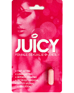 Juicy Female Sexual Enhancer Pill Better Vaginal Lubrication - supplemynts.com