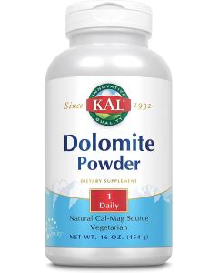 KAL Dolomite Powder 16 Oz Bone Health Support Dietary Supplement
