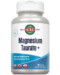KAL Magnesium Taurate Plus 90 Tablets Heart Health Support Supplement - supplemynts.com