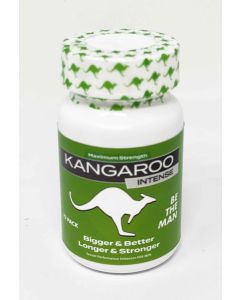 Kangaroo Intense Be The Man Sexual Enhancement 12 Pills Bottle