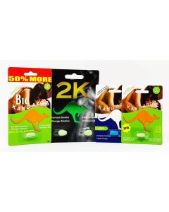 Kangaroo Sample Pack 5 Pills Male Enhancements - supplemynts.com