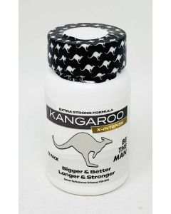 Kangaroo White Extra Strong X Intense Male Enhancement 12 Pills Bottle - supplemynts.com