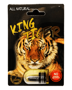King Tiger Black 7 Day Male Sexual Performance Enhancer 1 Pill - supplemynts.com
