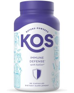 KOS Immune Defense Support EpiCor Supplement 90 Veggie Caps - supplemynts.com