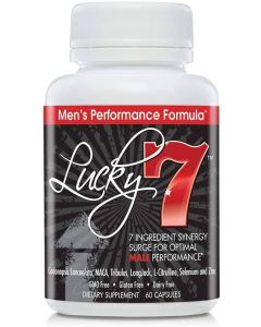Kyolic Lucky 7 Men's Performance Formula Gluten Free 60 Capsules