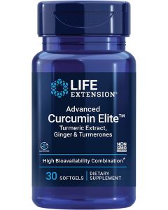 Life Extension Advanced Curcumin Elite Turmeric Ginger Turmerones 30SG - supplemynts.com