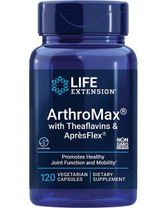 Life Extension ArthroMax Theaflavins AprèsFlex 120 Vegetarian Caps