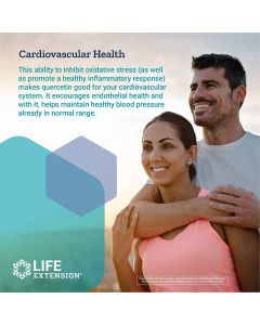 Life Extension Bio Quercetin Cardiovascular Health Support 30 Caps