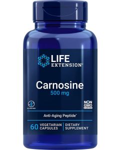 Life Extension Carnosine 500mg 60 Caps Anti Aging Supplement
