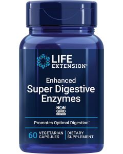 Life Extension Enhanced Super Digestive Enzymes 60 Vegetarian Caps